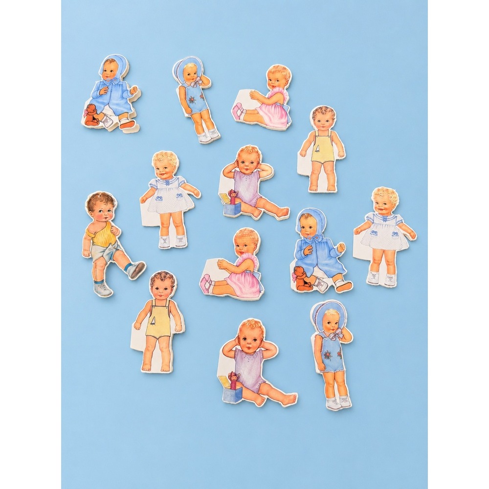 Vintage Set of 1985 Cardboard Merrimack Pub Corp Name Tags